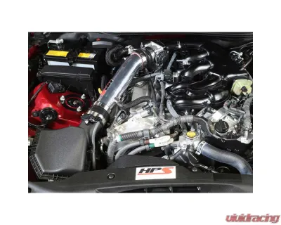 HPS Polish Shortram Post MAF Air Intake Pipe for 14-16 Lexus IS250 2.5L V6 Non F-Sport - 27-560P