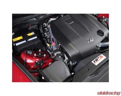 HPS Polish Shortram Post MAF Air Intake Pipe for 14-16 Lexus IS250 2.5L V6 Non F-Sport - 27-560P