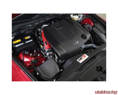 HPS Red Shortram Post MAF Air Intake Pipe for 14-16 Lexus IS250 2.5L V6 Non F-Sport - 27-560R