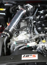 HPS Performance Products Black Shortram Air Intake Pipe for 14-16 Lexus IS250 2.5L V6                                     - 27-560WB - Image 3