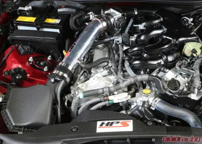 HPS Performance Products Black Shortram Air Intake Pipe for 14-16 Lexus IS250 2.5L V6 - 27-560WB