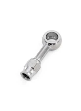 HPS Performance Stainless Steel Straight Angle Compression Teflon Hose End to -3 AN Female w/ PTFE Hose 10mm Banjo                                     - 350-0003SSB - Image 2