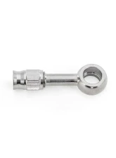 HPS Performance Stainless Steel Straight Angle Compression Teflon Hose End to -3 AN Female w/ PTFE Hose 10mm Banjo                                     - 350-0003SSB - Image 3