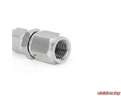 HPS Performance PTFE Hose Stainless Steel Straight Angle Compression Teflon Hose End to -3 AN Female - 350-0003SS