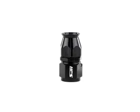 HPS Performance -4 Black Aluminum Straight Hose End
