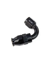 HPS Performance Stainless Steel Reinforced PTFE Hose Black Aluminum 120 Degree Angle Compression Teflon Hose End to -4 AN Female                                     - 350-1204 - Image 2