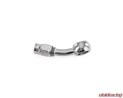 HPS Performance Stainless Steel 20 Degree Angle Compression Teflon Hose End -3 AN Female 10mm Banjo - 350-2003SSB