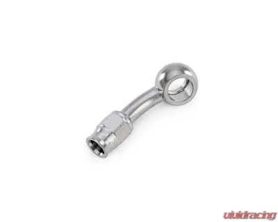 HPS Performance Stainless Steel 20 Degree Angle Compression Teflon Hose End -3 AN Female 10mm Banjo - 350-2003SSB