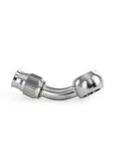 HPS Performance Stainless Steel 45 Degree Angle Compression Teflon Hose End to -3 AN Female w/ PTFE Hose 10mm Banjo                                     - 350-4503SSB - Image 3