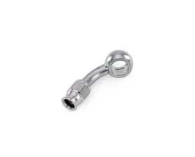 HPS Performance Stainless Steel 45 Degree Angle Compression Teflon Hose End to -3 AN Female w/ PTFE Hose 10mm Banjo