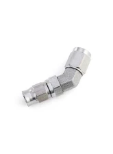 HPS Performance PTFE Hose Stainless Steel 45 Degree Angle Compression Teflon Hose End to -3 AN Female                                     - 350-4503SS - Image 3