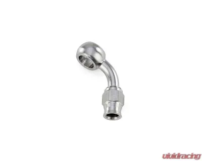 HPS Performance Stainless Steel 60 Degree Angle Compression Teflon Hose End to -3 AN Female w/ PTFE Hose 10mm Banjo - 350-6003SSB