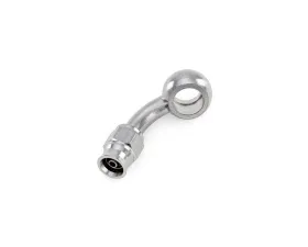 HPS Performance Stainless Steel 60 Degree Angle Compression Teflon Hose End to -3 AN Female w/ PTFE Hose 10mm Banjo