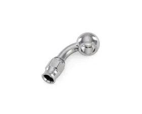 HPS Performance Stainless Steel 75 Degree Angle Compression Teflon Hose End to -3 AN Female w/ PTFE Hose 10mm Banjo