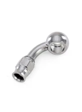 HPS Performance Stainless Steel 75 Degree Angle Compression Teflon Hose End to -3 AN Female w/ PTFE Hose 10mm Banjo                                     - 350-7503SSB - Image 5
