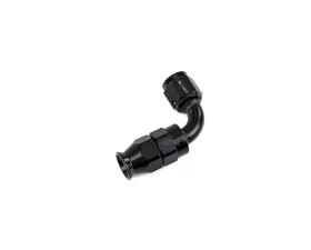 HPS Performance Products HPS PTFE Hose End Fitting -10 AN 90 Degree Aluminum Black