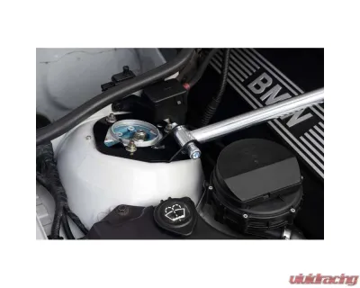 HPS Performance Polished Front Strut Bar BMW 3-Series E46 2002-2006 - 42-103P