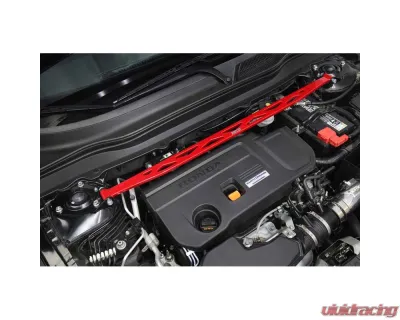 HPS Performance Red Front Strut Bar Honda Accord 2018-2022 - 42-104R