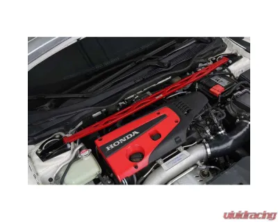HPS Front Strut Bar Honda Civic 1.5L Turbo 2016-2023 - 42-112R