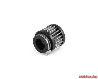 HPS Performance Crankcase Vent Air Filter Breather 1 Inch ID, 2 Inch Length, Oiled Cotton - HPS-4330