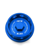 HPS Performance Blue Billet Aluminum Oil Cap Mazda 1974-2013                                     - 5269-107BL - Image 3