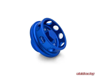 HPS Performance Blue Billet Aluminum Oil Cap Mazda 1974-2013 - 5269-107BL
