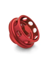 HPS Performance Red Billet Aluminum Oil Cap Mazda 1974-2013                                     - 5269-107R - Image 2