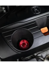 HPS Performance Red Billet Aluminum Oil Cap Mazda 1974-2013                                     - 5269-107R - Image 4