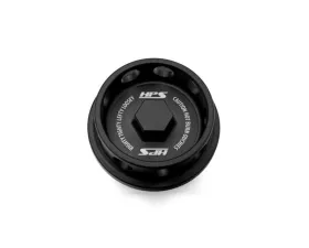 HPS Performance Black Billet Aluminum Oil Cap Acura | Honda | Infiniti 1986-2026