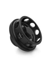 HPS Performance Black Billet Aluminum Oil Cap Acura | Honda | Infiniti 1986-2026                                     - 5269-104WB - Image 2