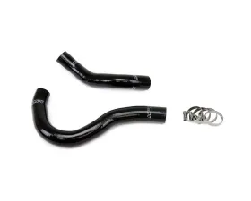 HPS Black Reinforced Silicone Radiator Hose Kit Coolant for Acura 02-06 RSX