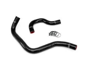HPS Black Reinforced Silicone Radiator Hose Kit Coolant for Acura 90-93 Integra B18 B20