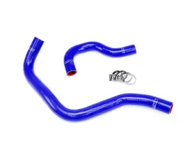 HPS Blue Reinforced Silicone Radiator Hose Kit Coolant for Acura 90-93 Integra B18 B20