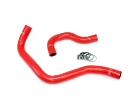 HPS Red Reinforced Silicone Radiator Hose Kit Coolant for Acura 90-93 Integra B18 B20