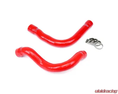 HPS Red Reinforced Silicone Radiator Hose Kit Coolant for BMW - 57-1007-RED