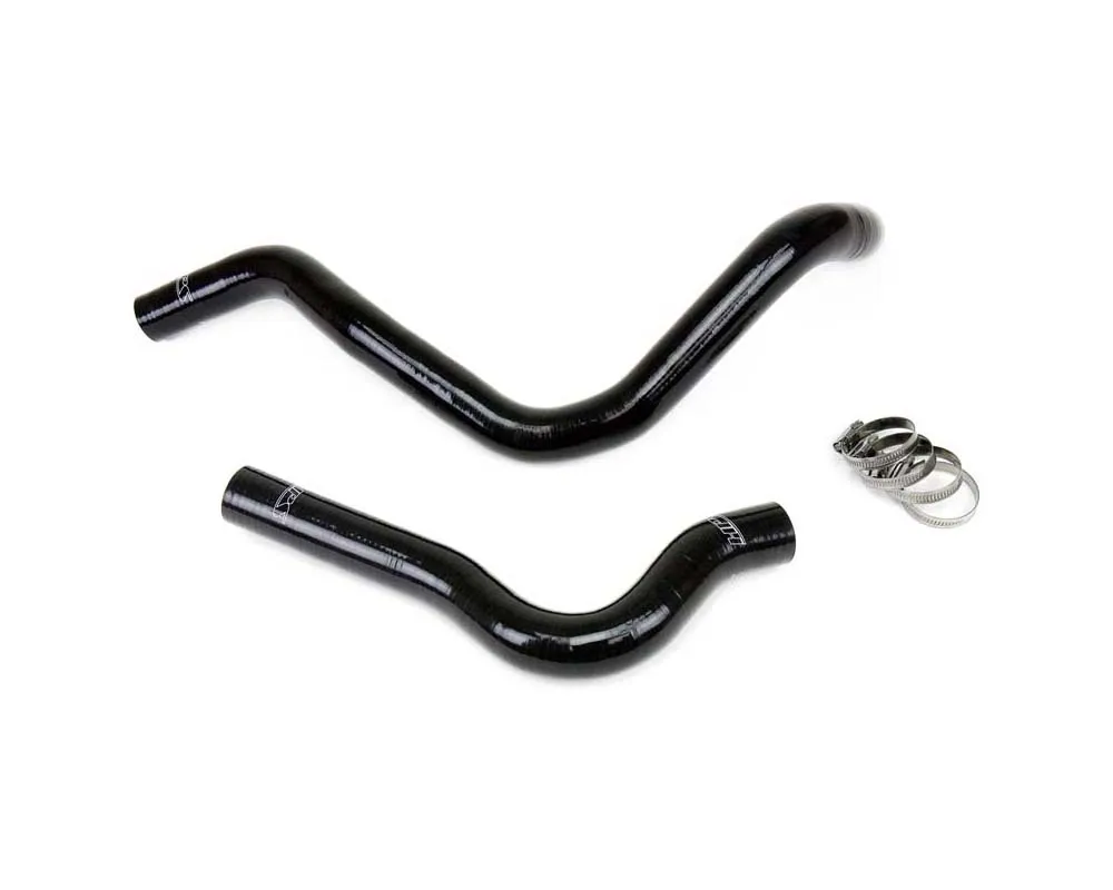 HPS Performance High Temp 3-ply Reinforced Silicone,Replace OEM Rubber Radiator Coolant Hoses Honda - 57-1019-BLK