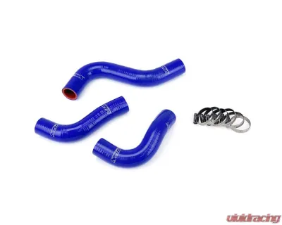 HPS Blue Reinforced Silicone Radiator Hose Kit Coolant for Mazda 90-93 Miata - 57-1029-BLUE