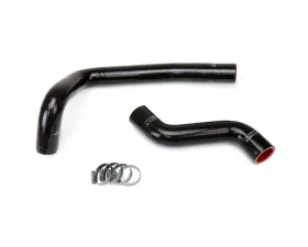 HPS Black Reinforced Silicone Radiator Hose Kit Coolant for Mazda 93-97 RX7 FD3S