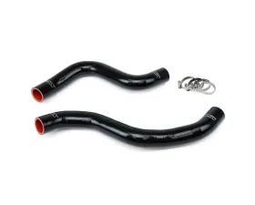 HPS Black Reinforced Silicone Radiator Hose Kit Coolant for Mitsubishi Lancer EVO 9