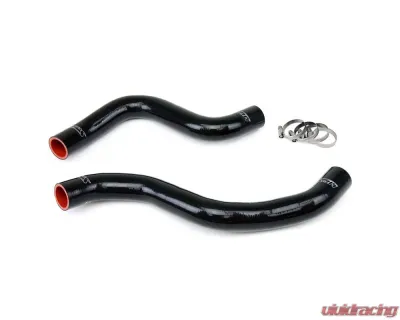HPS Black Reinforced Silicone Radiator Hose Kit Coolant for Mitsubishi Lancer EVO 9 - 57-1042-BLK