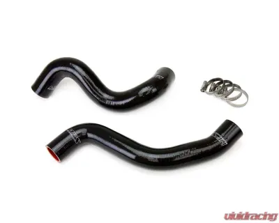 HPS Black Reinforced Silicone Radiator Hose Kit Coolant for Scion 05-10 tC - 57-1058-BLK
