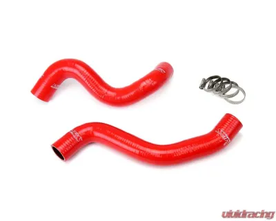 HPS Red Reinforced Silicone Radiator Hose Kit Coolant for Scion 05-10 tC - 57-1058-RED