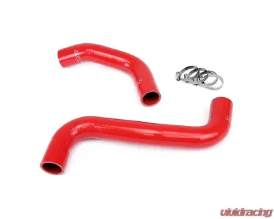 HPS Silicone Radiator Coolant Hose Kit (Red) Coolant Subaru 2008-2021 - 57-1064-RED