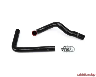 HPS Silicone Radiator Hose Kit Black for Toyota 93-98 Supra with 1JZGTE or 2JZGTE Engine Swap - 57-1067-BLK