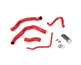 HPS Red Reinforced Silicone Radiator Hose Kit Coolant for Mini 02-08 Cooper S Supercharged