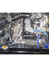 HPS Performance High Temp 3-ply Reinforced Silicone,Replace OEM Rubber Radiator Coolant Hoses                                     - 57-1218-BLUE - Image 2