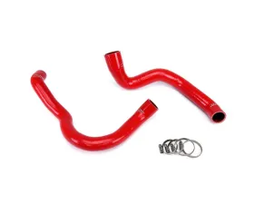 HPS Red Reinforced Silicone Radiator Hose Kit Coolant for Jeep 91-01 Cherokee XJ 4.0L