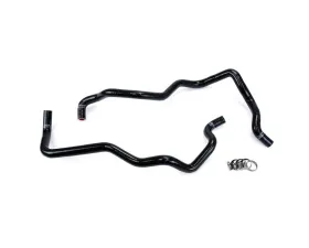 HPS Black Reinforced Silicone Heater Hose Kit for Jeep 07-11 Wrangler JK 3.8L V6 Left Hand Drive