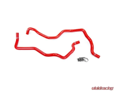 HPS Red Reinforced Silicone Heater Hose Kit for Jeep 07-11 Wrangler JK 3.8L V6 Left Hand Drive - 57-1220H-RED