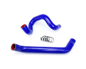 HPS Blue Reinforced Silicone Radiator Hose Kit Coolant for Jeep 07-11 Wrangler JK 3.8L V6